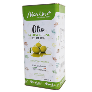 5 liters | Martino Extra Virgin Olive Oil | 100% Italian