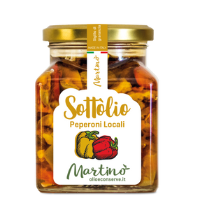 Peperoni alla Contadina Martino | sott’olio EVO | 280g